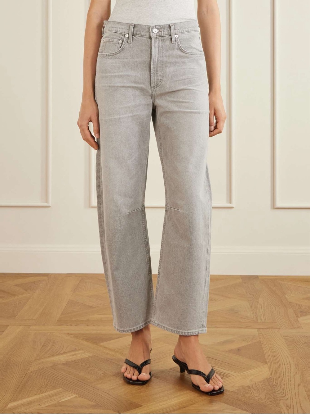 Citizens of Humanity - Miro mid-rise barrel-leg jeans, Size 27